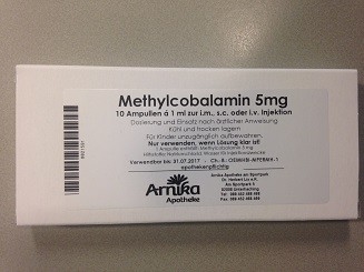 Gepland toxiciteit registreren B12 injectieampullen 1 ml Methylcobalamine: 5 MG werkzame stof -  Balans-Arnhem